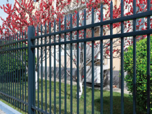 aluminum steel fence